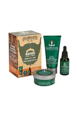 Clubman Beard 3 Piece Pack Set (Beard Wash & Conditioner, Beard Oil, Beard Balm)